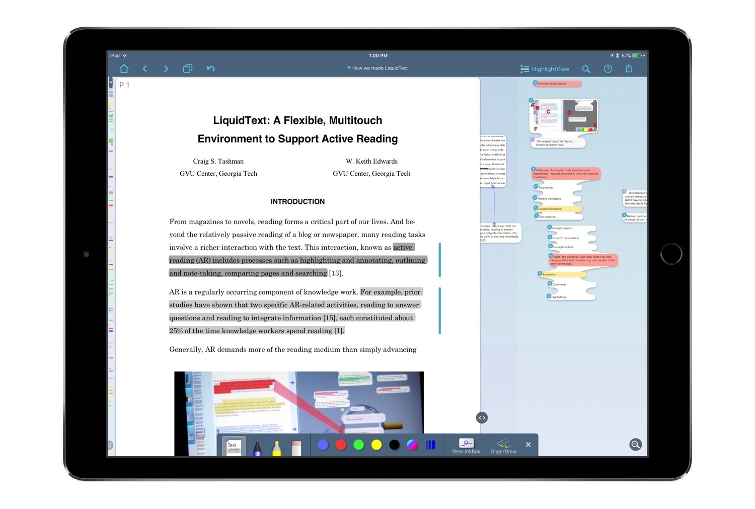 apple ipad liquidtext