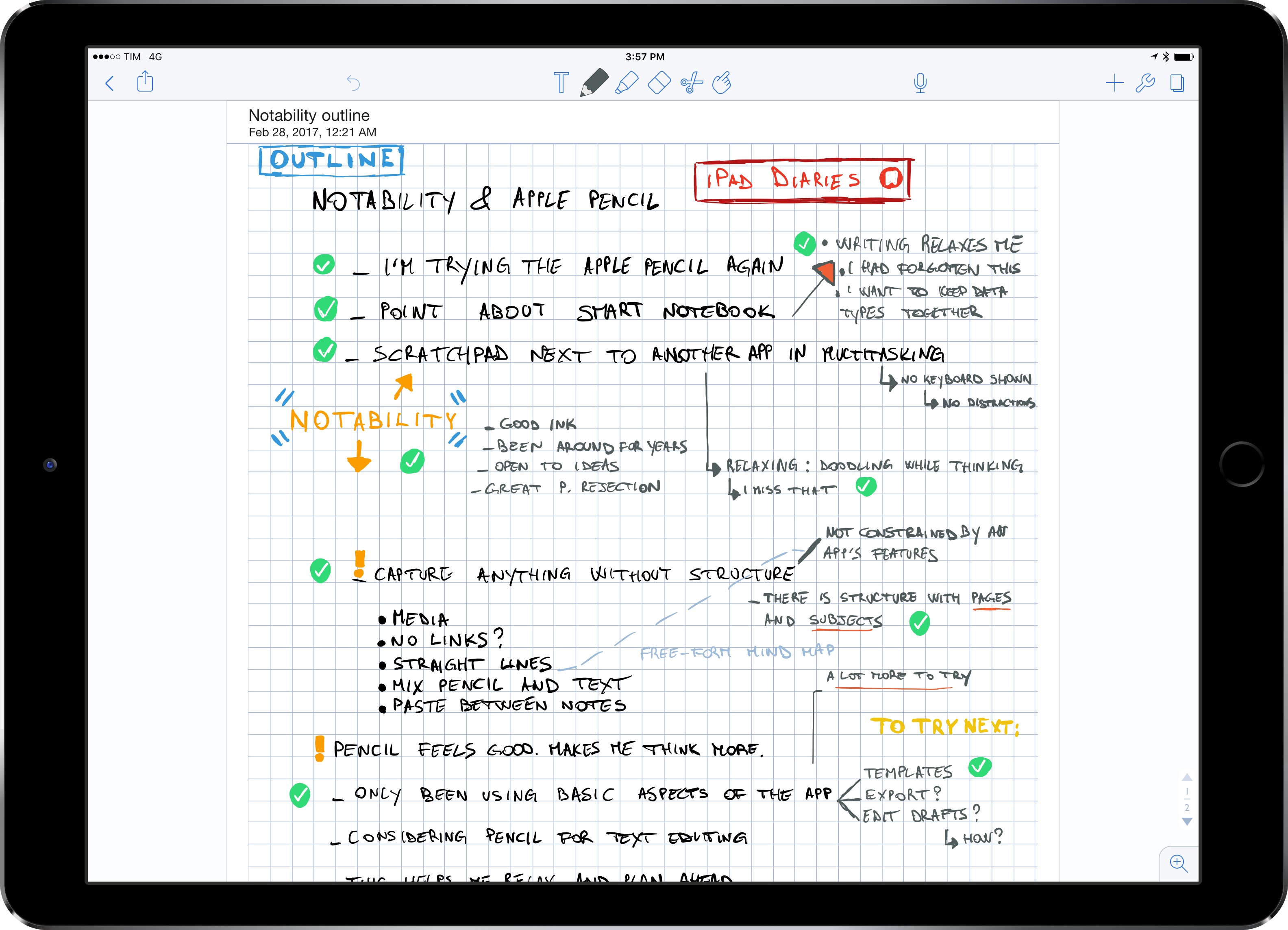 apple ipad notability