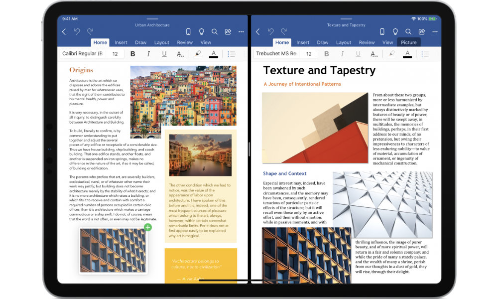 apple ipad word